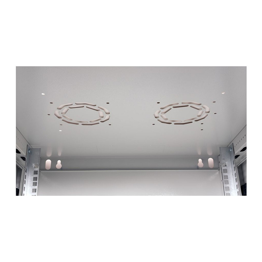 ROLINE 19-Zoll Wandgehuse Basic Plus 4HE, 600x600 BxT grau-2
