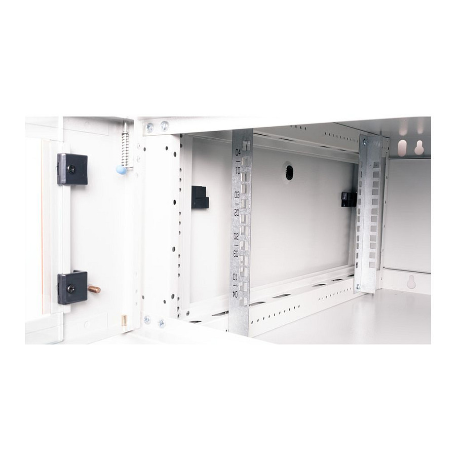 ROLINE 19-Zoll Wandgehuse Basic Plus 4HE, 600x600 BxT grau-6