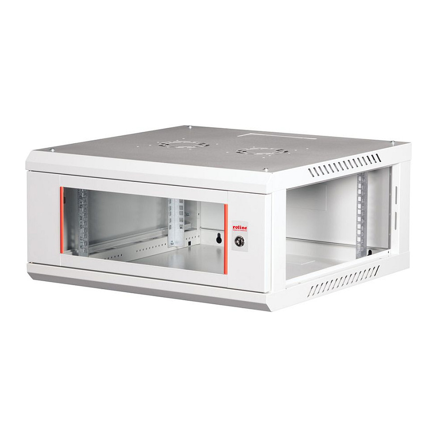 ROLINE 19-Zoll Wandgehuse Basic Plus 4HE, 600x600 BxT grau-7