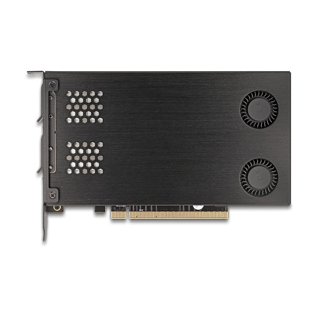 PCI Express x16 Karte Wechselrahmen fÃ¼r 2 x M.2 NVMe SSD - Bifurcation-3