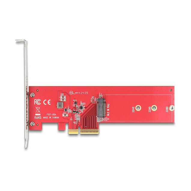 DELOCK PCIe 5.0 x4 kartica za M.2 NVMe SSD, Low Profile