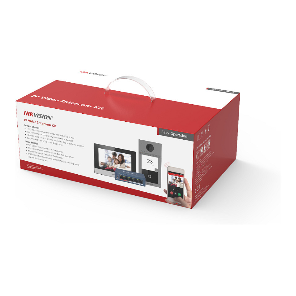 HikVision Video Intercom DS-KIS604-S(C)(O-STD)/Europe BV-1