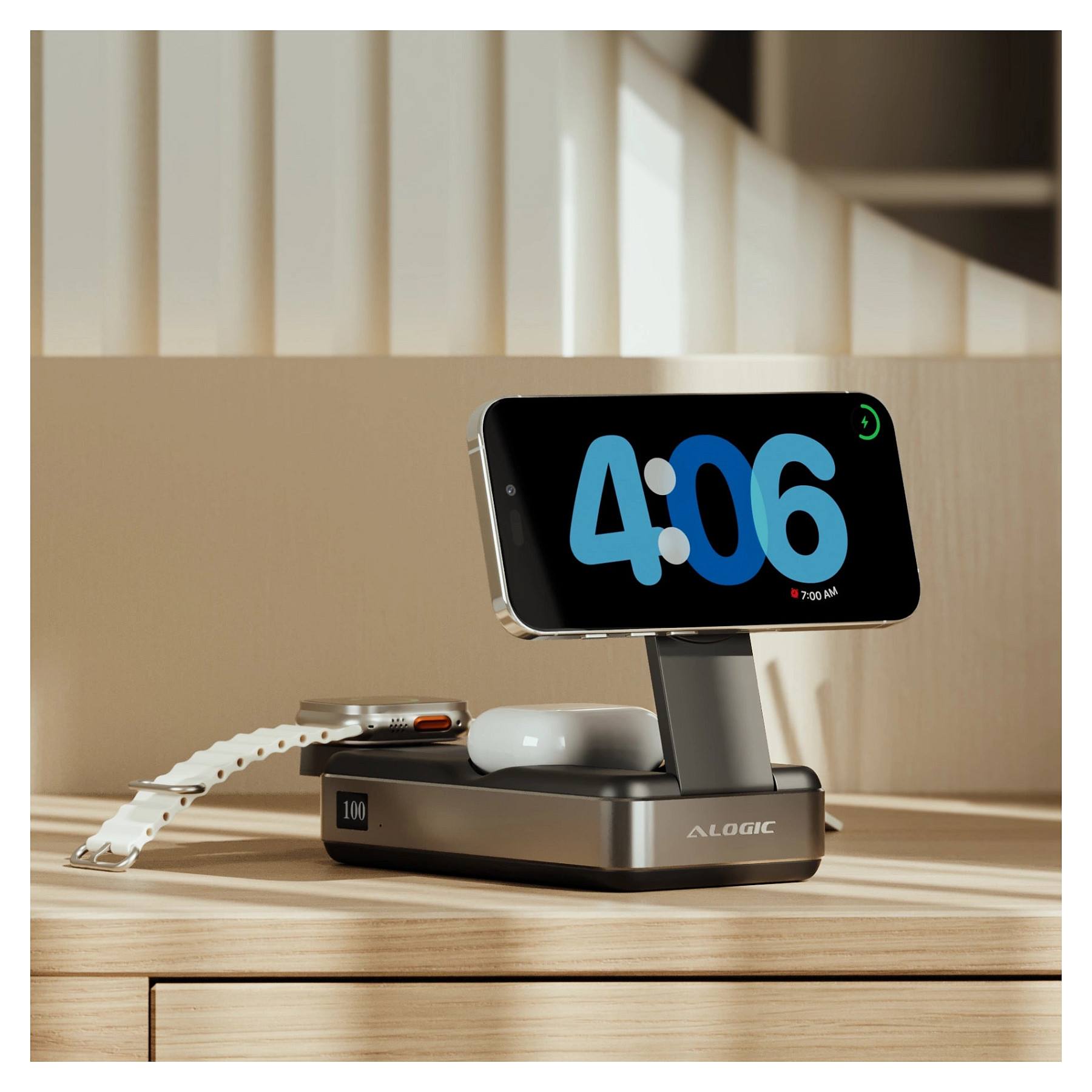 Prijenosna baterija ALOGIC Roam 6-in-1 21000 mAh (100W, Qi2)-5
