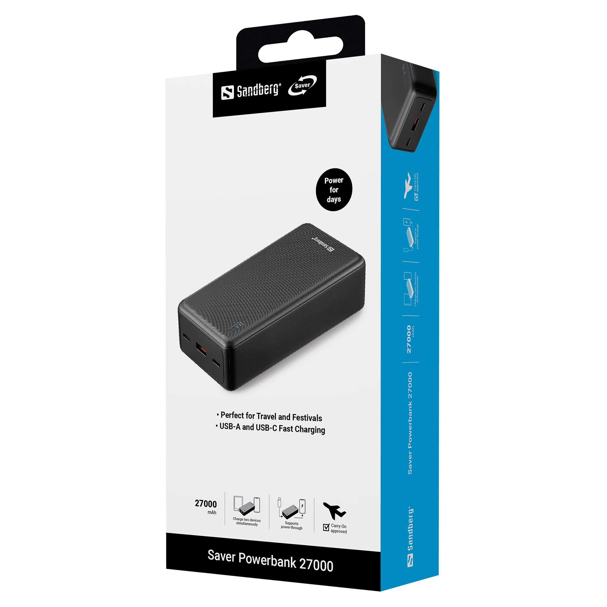 SANDBERG Saver Powerbank 27000-4
