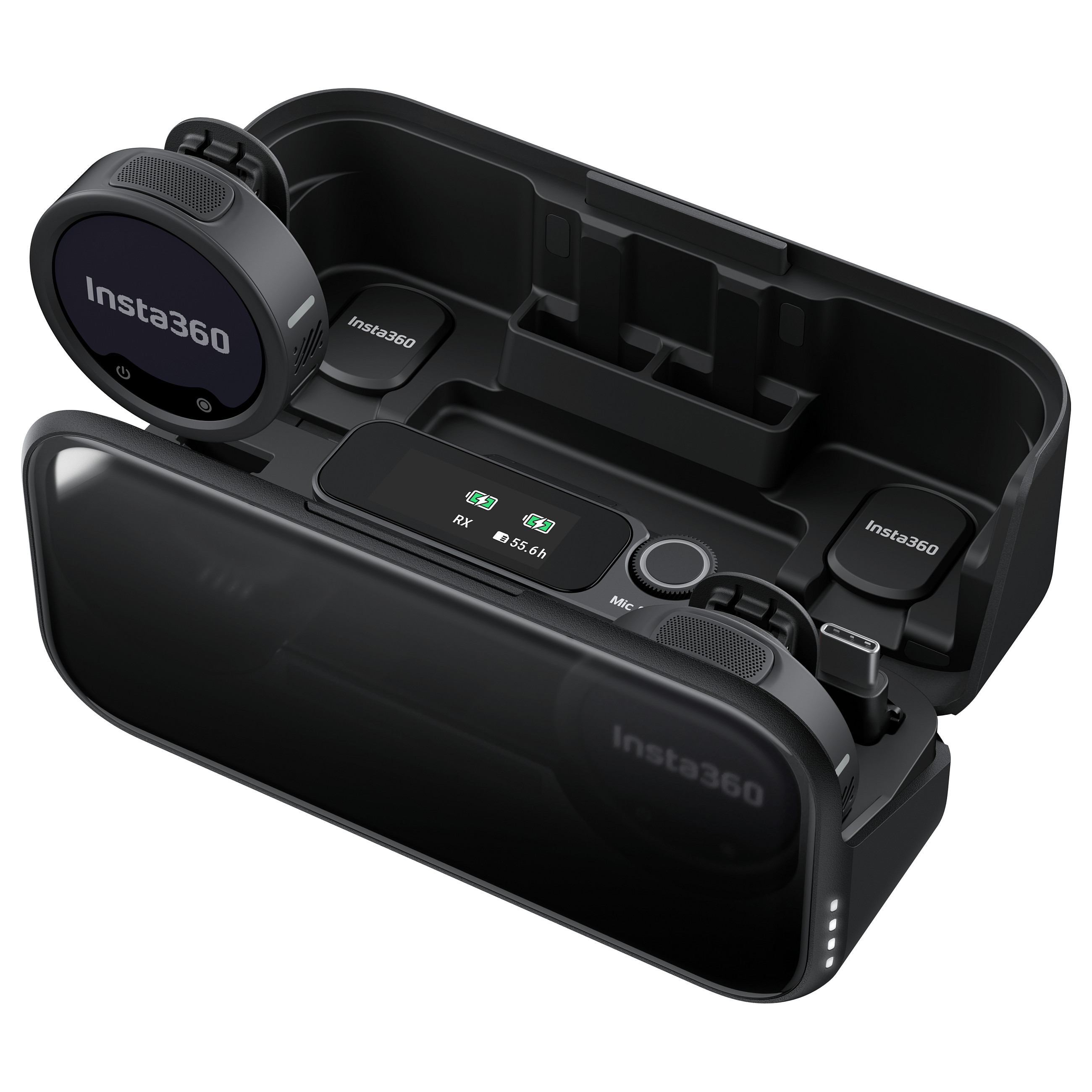Bežični mikrofonski sustav INSTA360 Mic (2 TX + 1 RX)-2