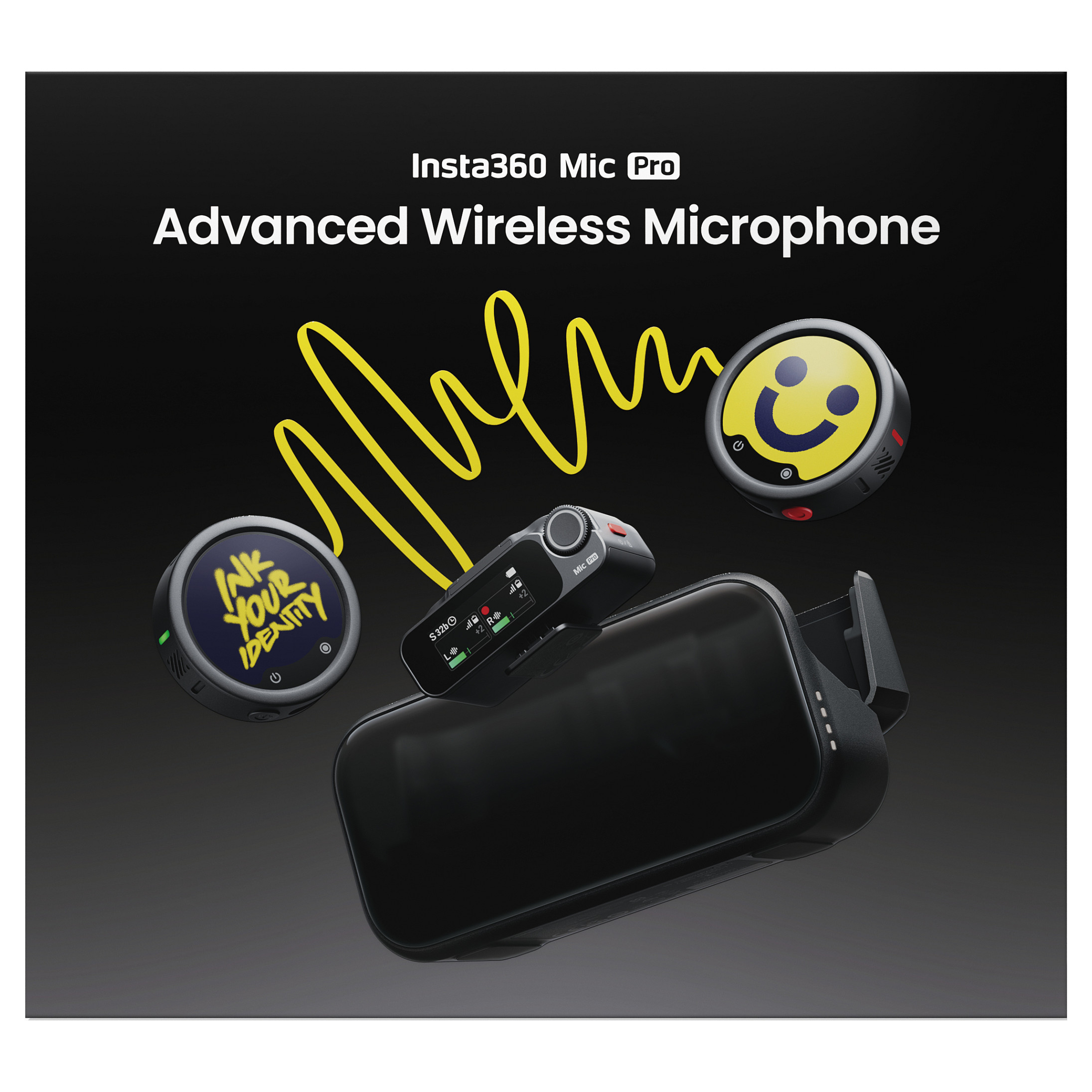 Bežični mikrofonski sustav INSTA360 Mic (2 TX + 1 RX)-6