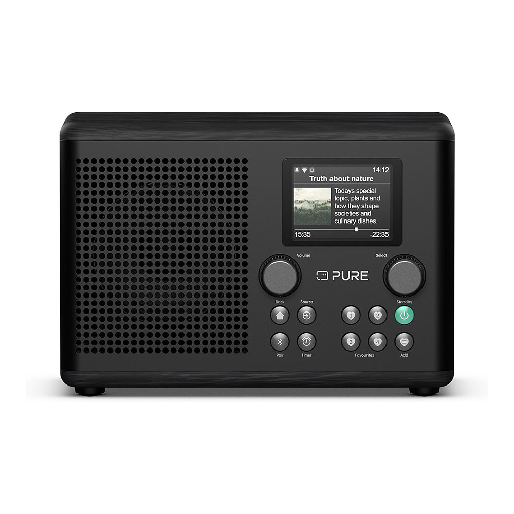 Digitalni radio PURE Classic H4i (DAB+/FM, Bluetooth) crna/jasen boja-1