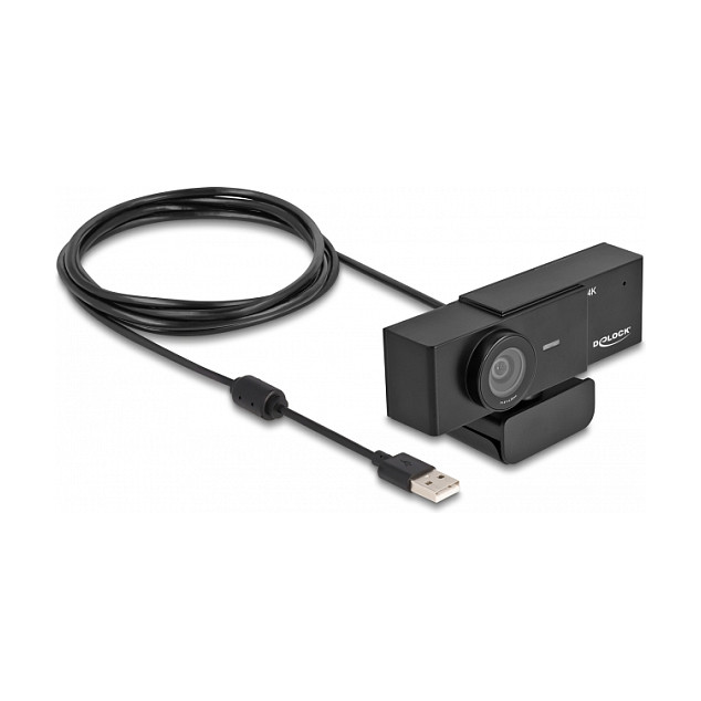 Web kamera DELOCK 96400 4K UHD s mikrofonom i stativom