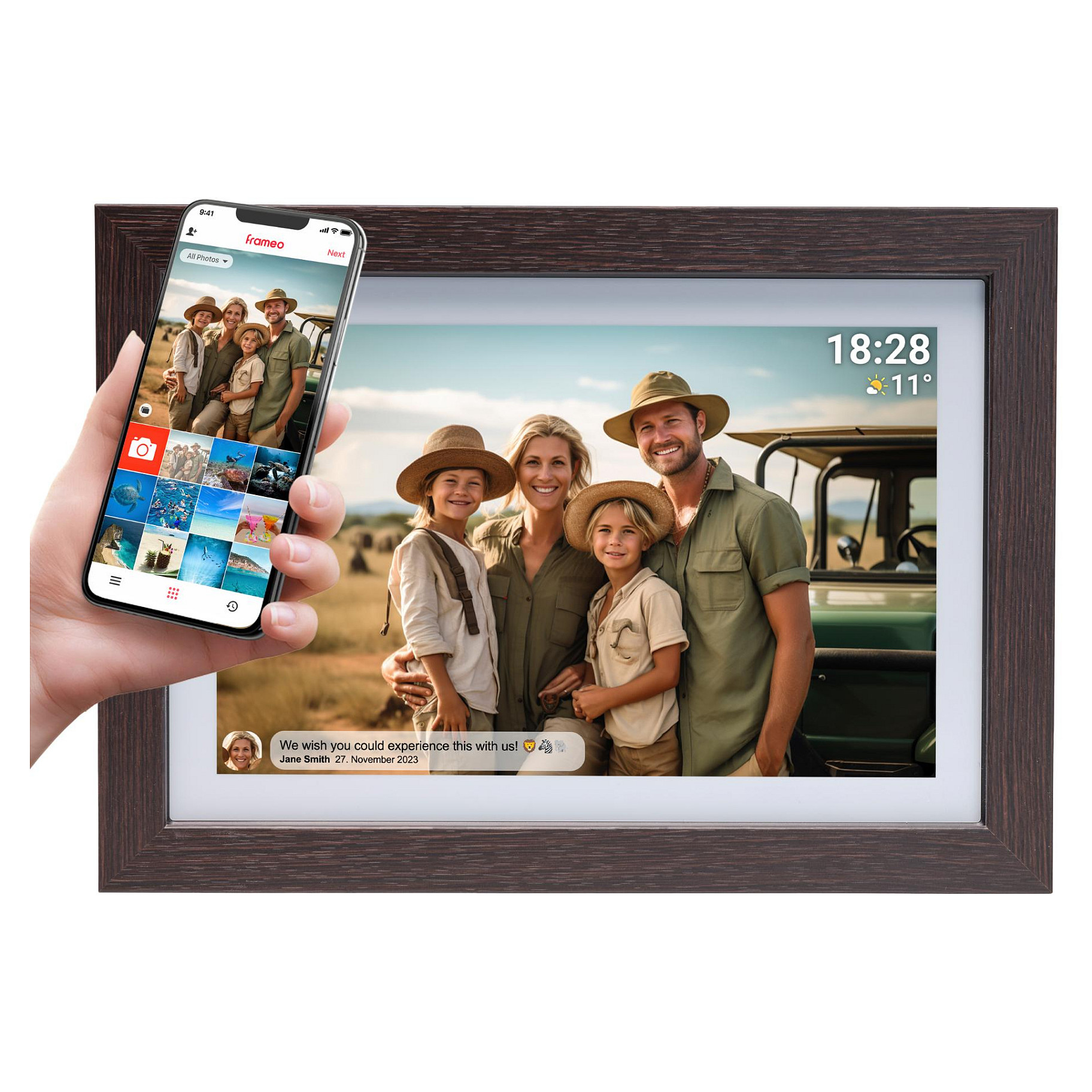Denver Frameo PFF-1042DW 25,4cm (10,1 ) 16GB-1