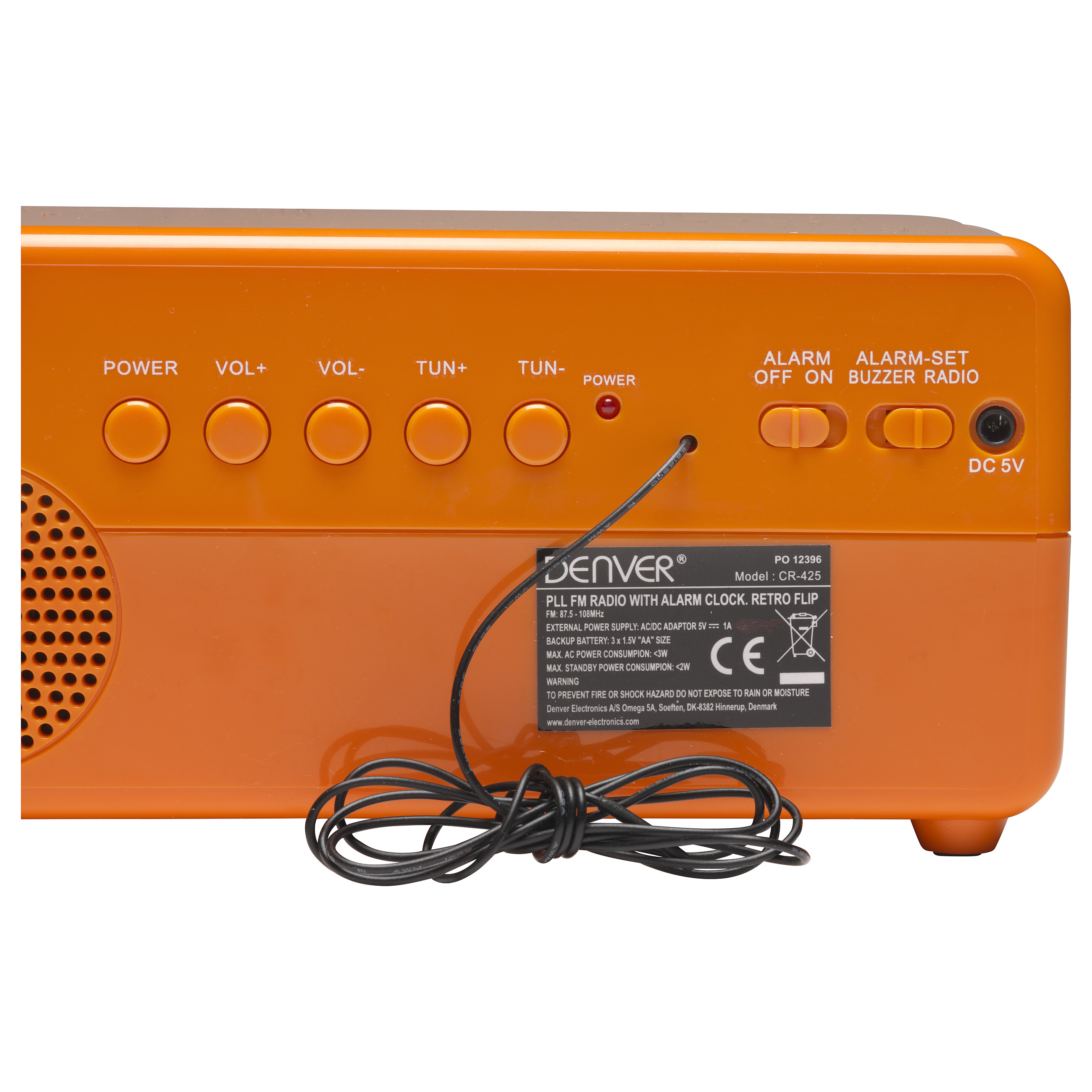 Denver Retro Radiowecker CR-425-3