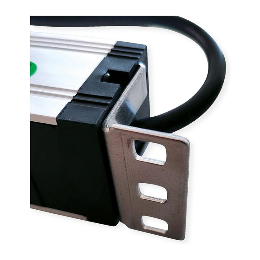 Letva s utičnicama za rack ormar VALUE 19" 1U (7 utičnica, zaštita od preopterećenja)-6