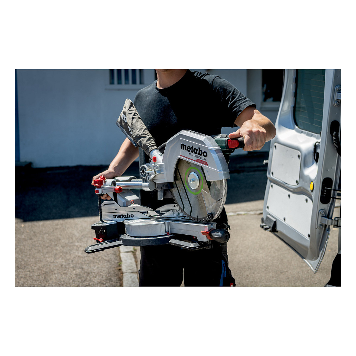 Aku potezna pila METABO KGS 18 LTX BL 305 (bez baterije i punjača)-6