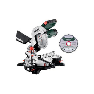 Set preklopna pila METABO KS 216 M Lasercut s dodatnim listom pile-0