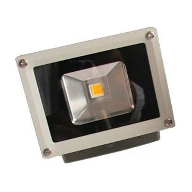 Synergy 21 LED Spot Outdoor Baustrahler 10W graues GehÃ¤use - neutralweiÃŸ V2