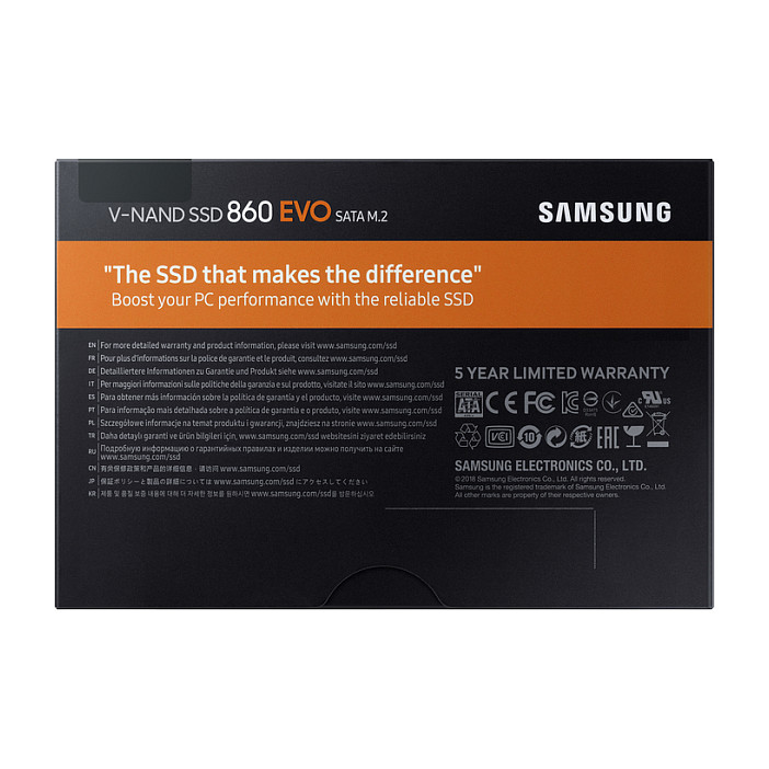 SSD disk SAMSUNG 860 EVO 2TB (M.2 SATA)-7