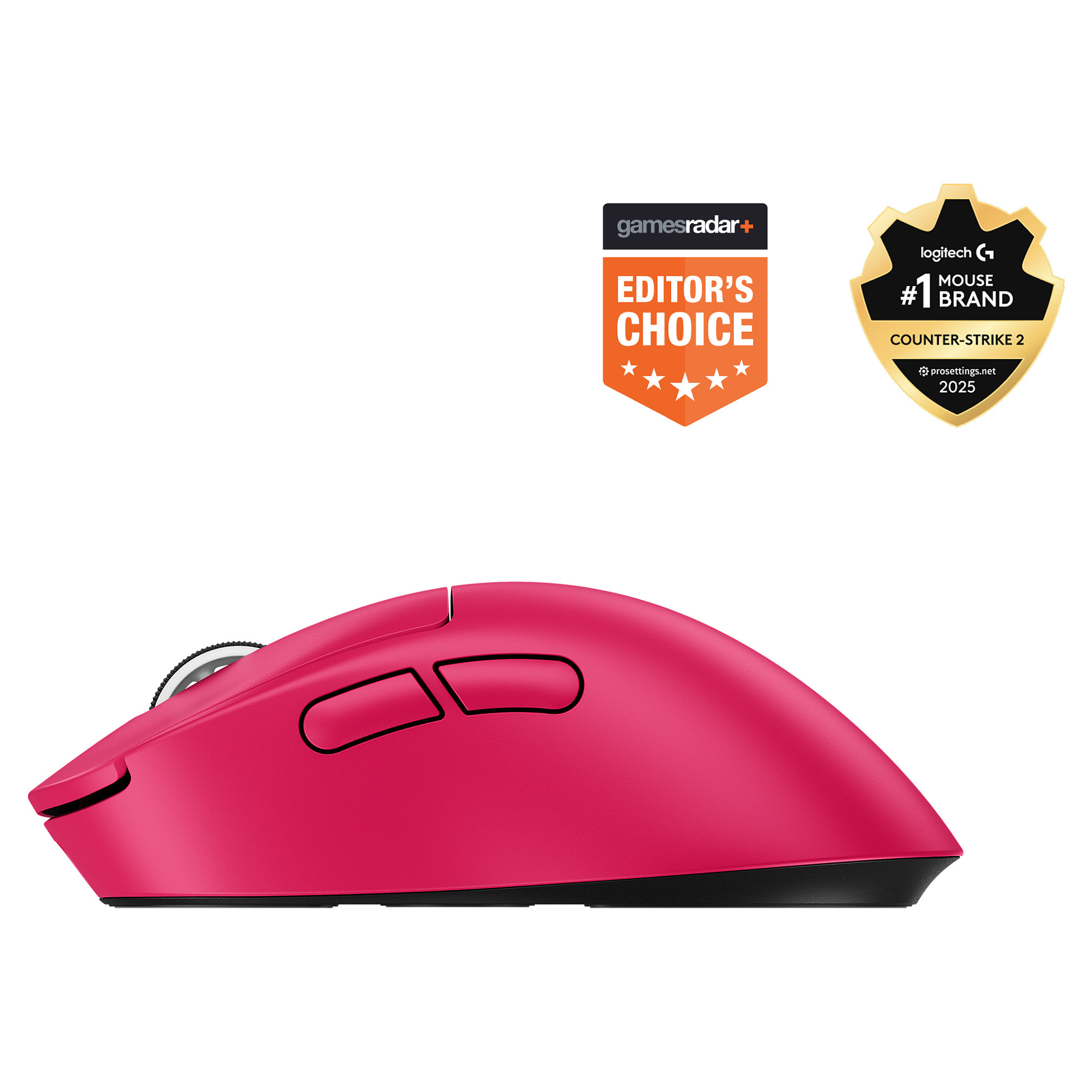 Bežični gaming miš LOGITECH PRO X SUPERLIGHT 2 LIGHTSPEED, roza boja-3