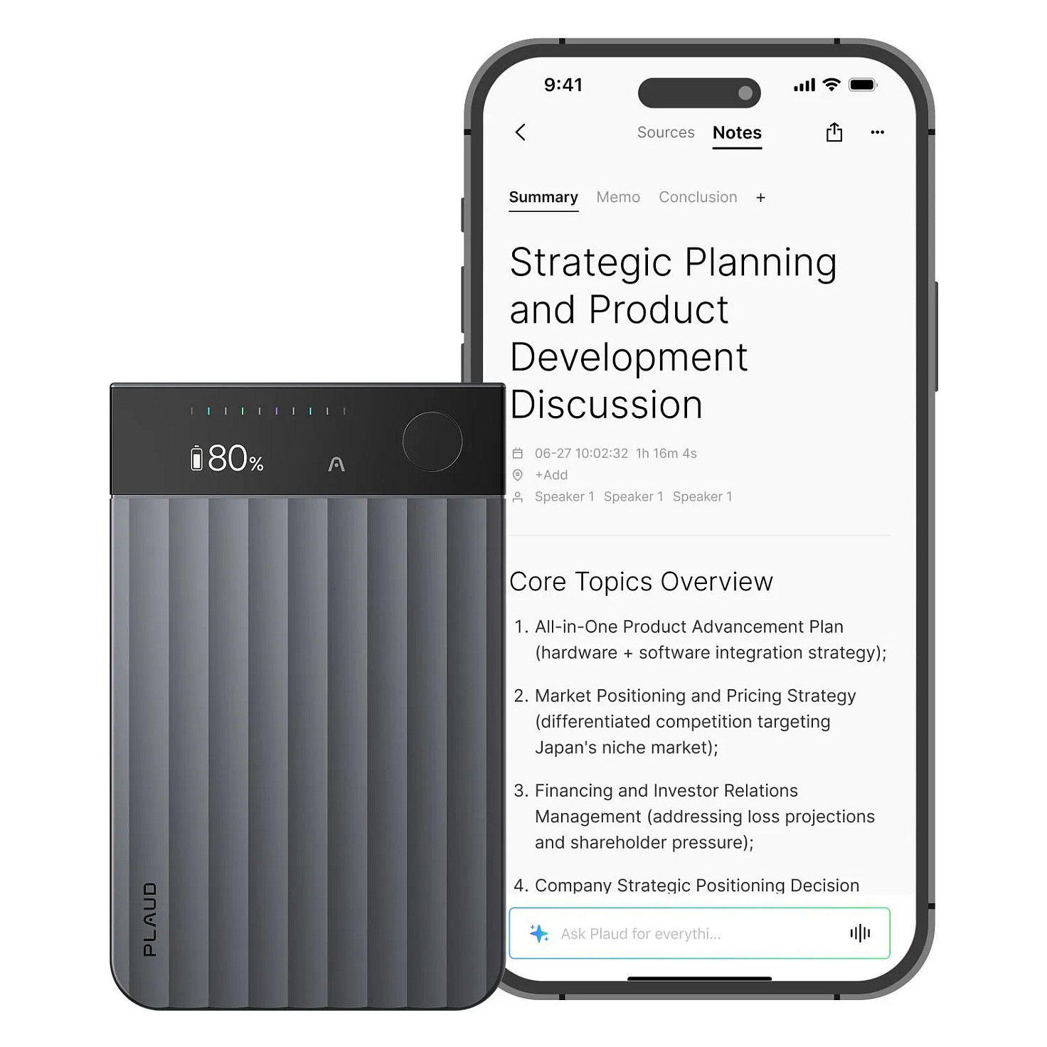 PLAUD Note PRO Black-2