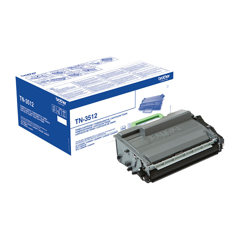 Brother toner black HC plus TN-3512P-0