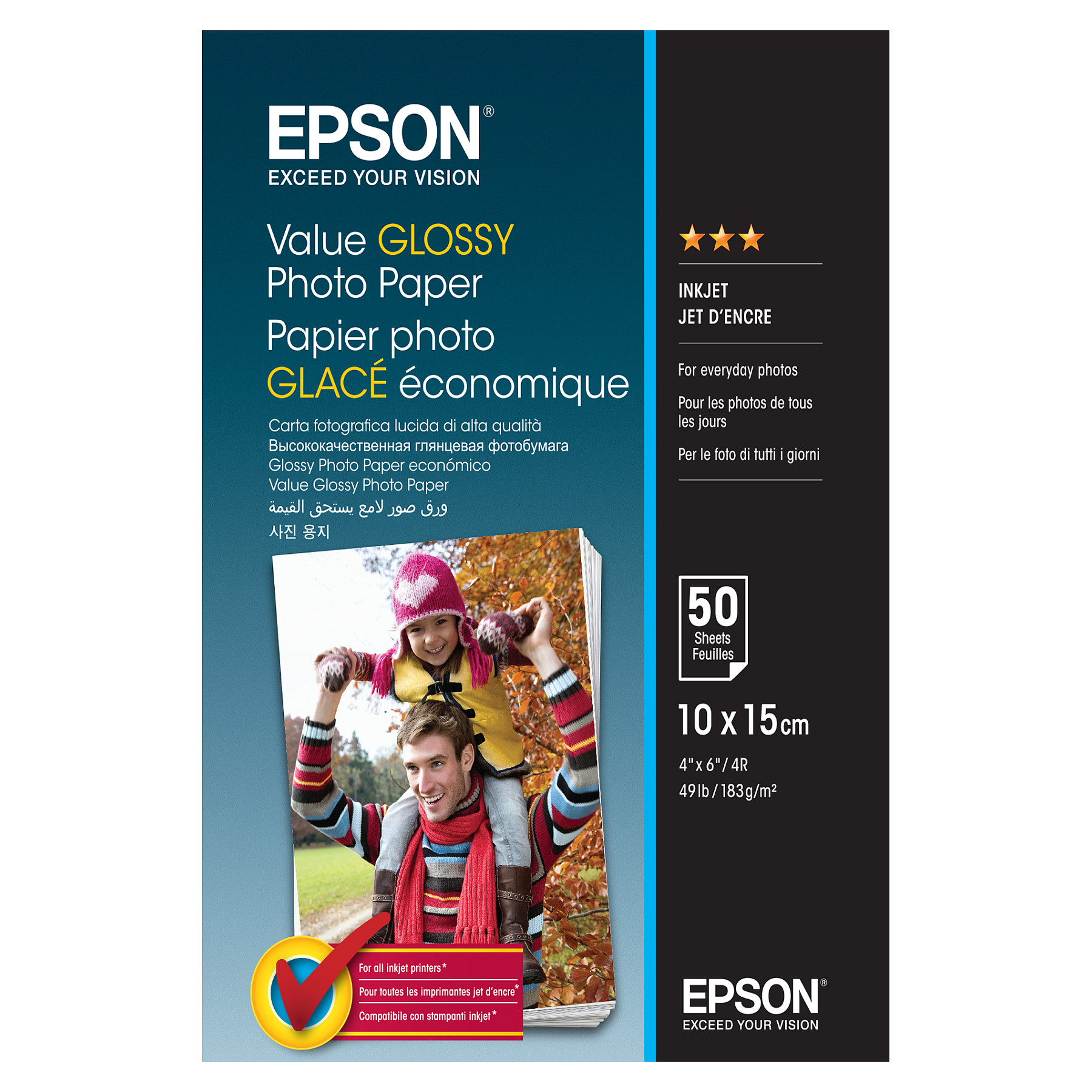 Epson Fotopapier glnzend C13S400038 (10x15cm-50 Blatt)-0