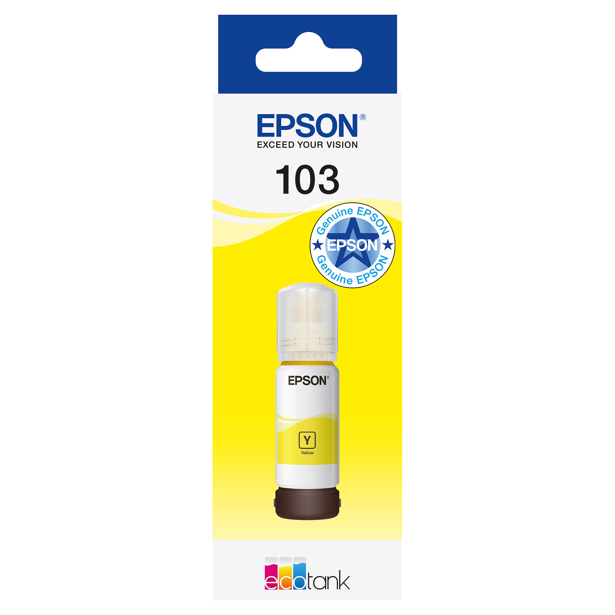 Tinta EPSON 103 EcoTank (žuta boja, 70ml)-2