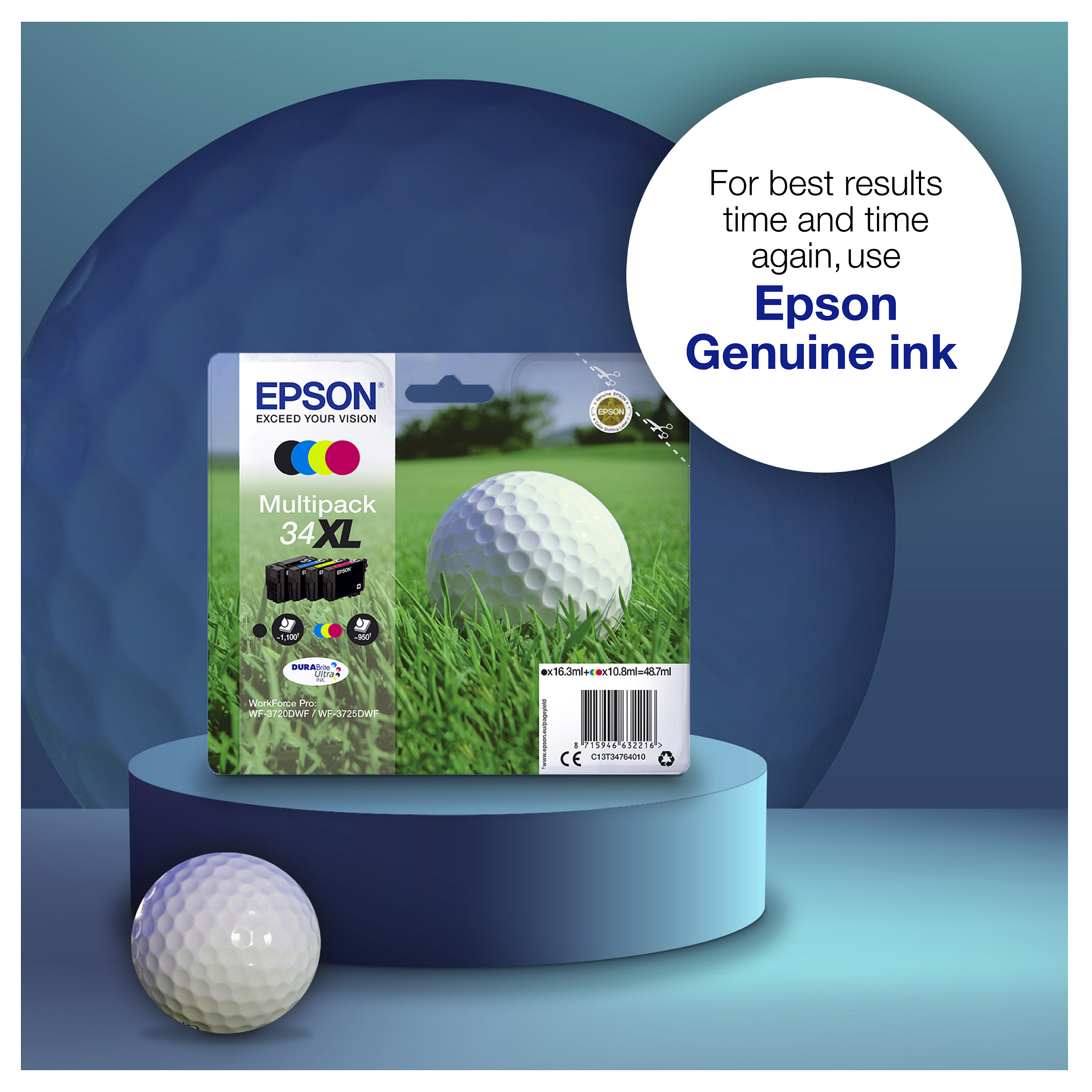 Tinta EPSON 34 Multipack (crna, cijan, magenta, žuta)-3
