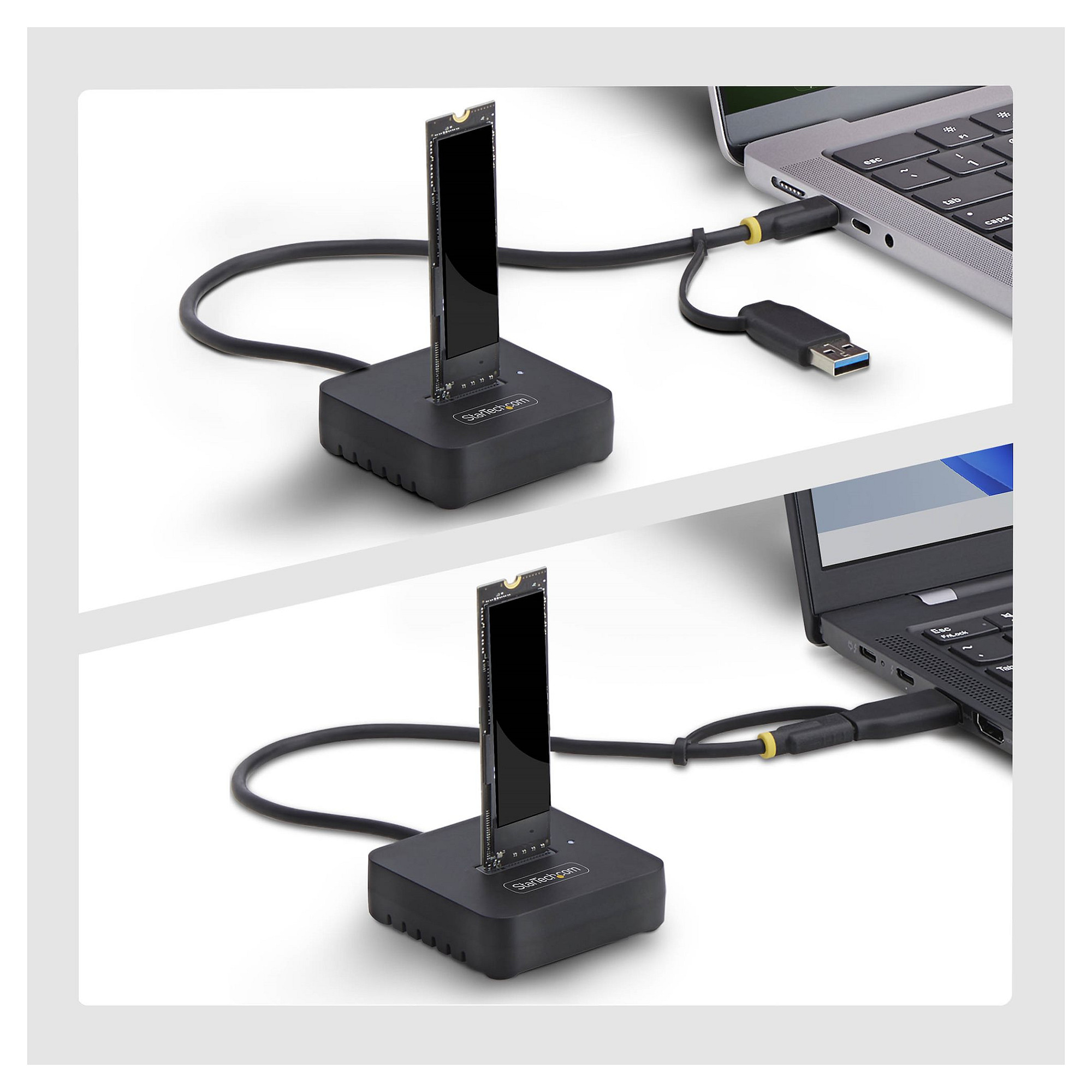 StarTech USB-C/USB-A TO M.2 NVME DOCK-3
