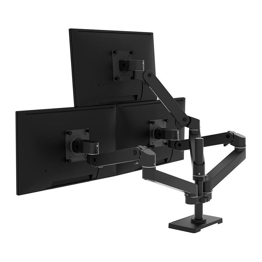 Ergotron LX Pro Monitorarm Umbausatz fÃ¼r Multi-Monitor schwz