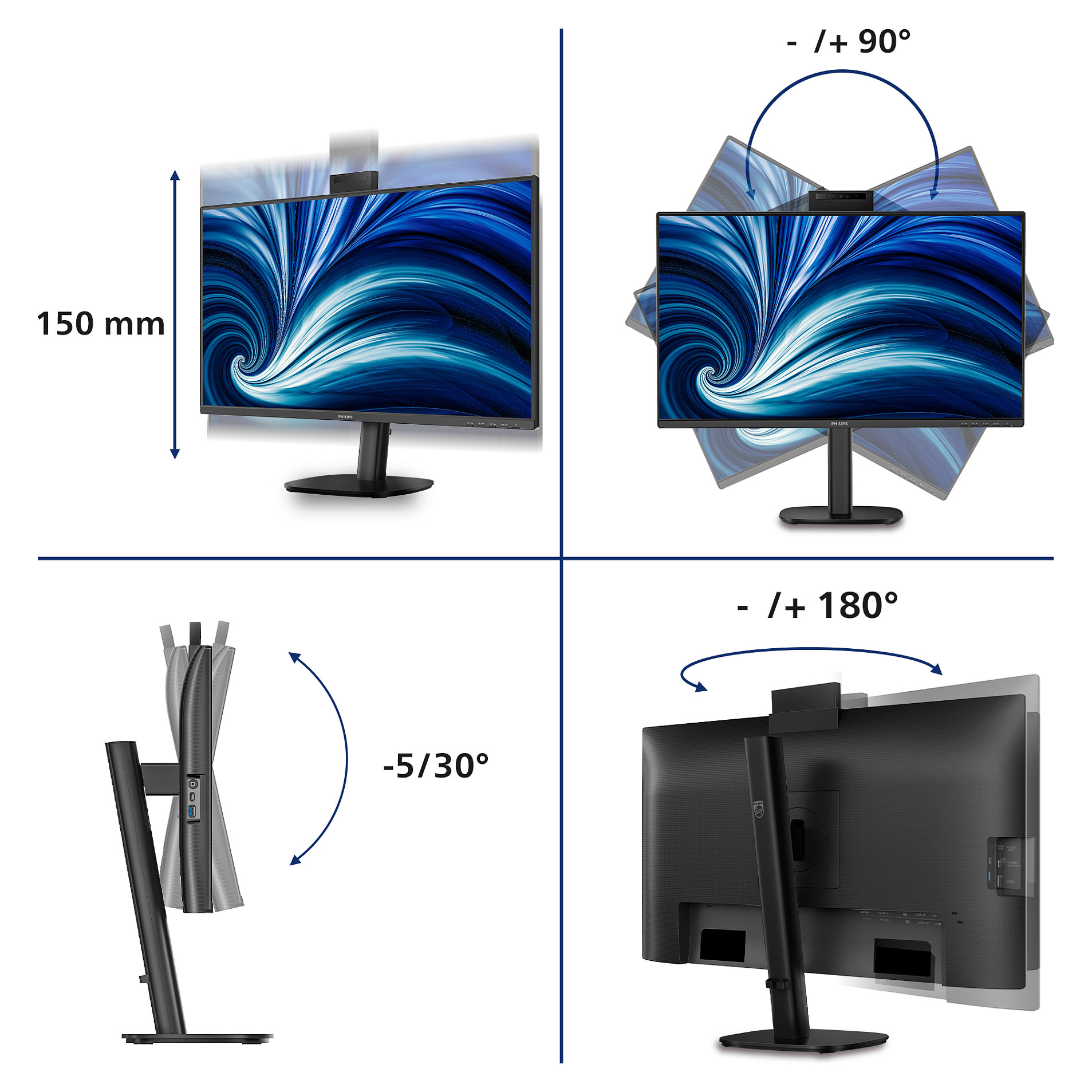 Philips 68,5cm (27,0") 27B2N3500JH 16:09 2xHDMI+DP+USB IPS-2