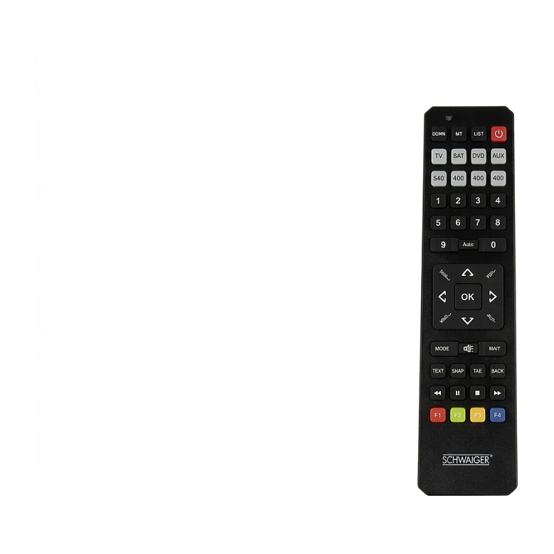 Univerzalni daljinski upravljač SCHWAIGER UFB3801 8u1, crna boja-0