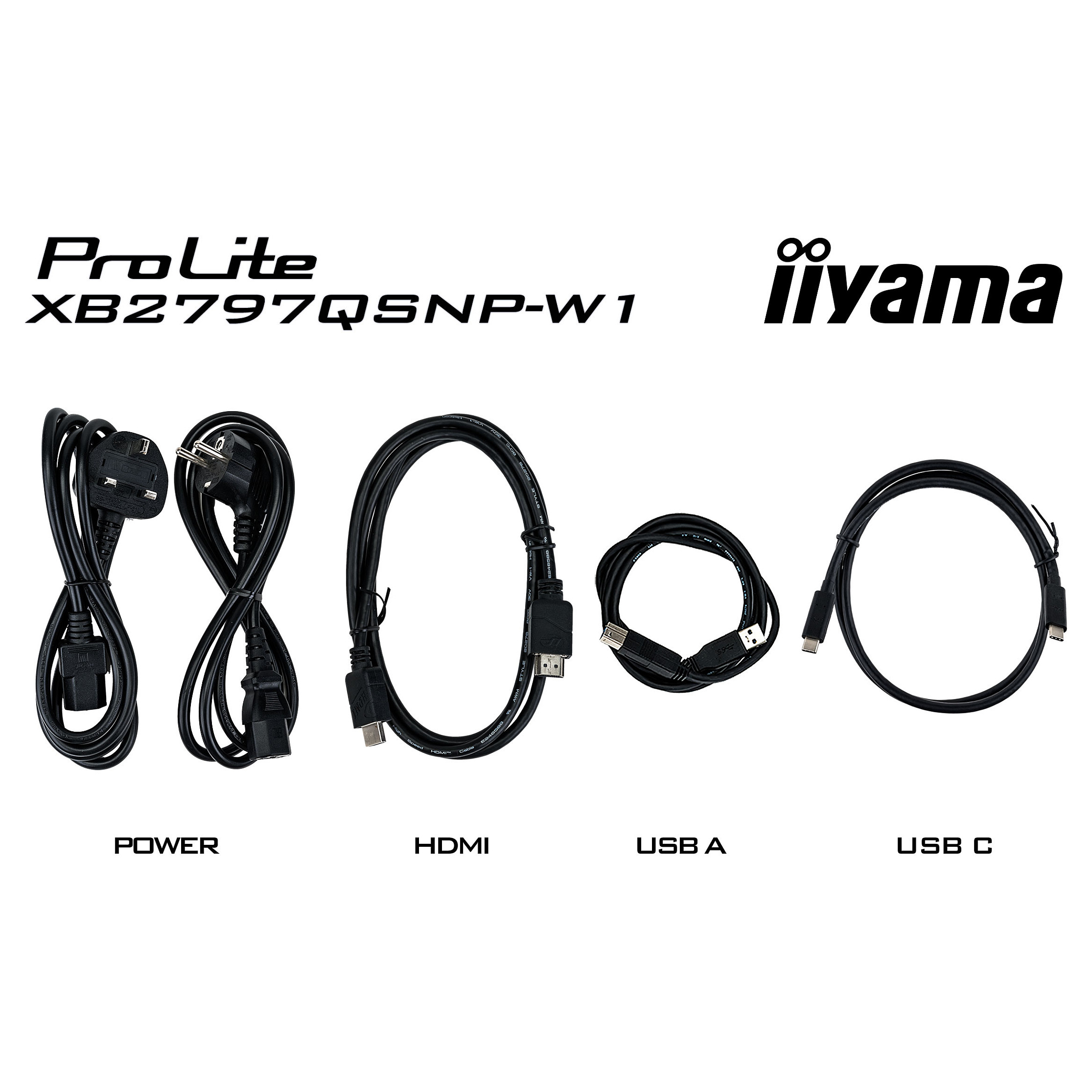 Monitor IIYAMA ProLite XB2797QSNP-W1 27" (IPS, QHD, 75Hz, 1ms, USB-C 65W, KVM, bijela boja)-19