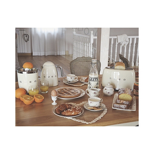 Toster SMEG TSF01CREU 50's Style krem boja-14