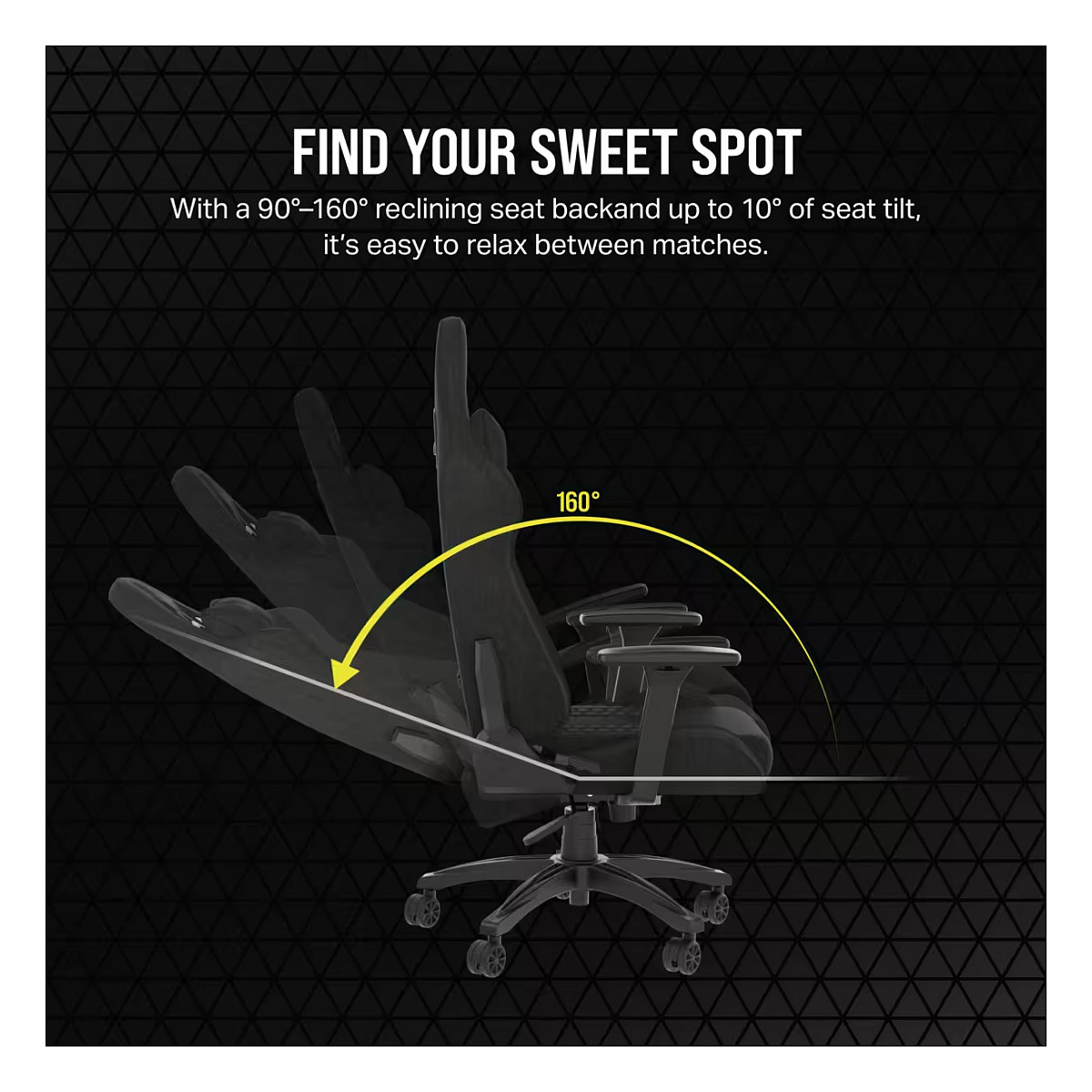 Gaming stolica CORSAIR TC100 RELAXED (tkanina, crna boja)-13