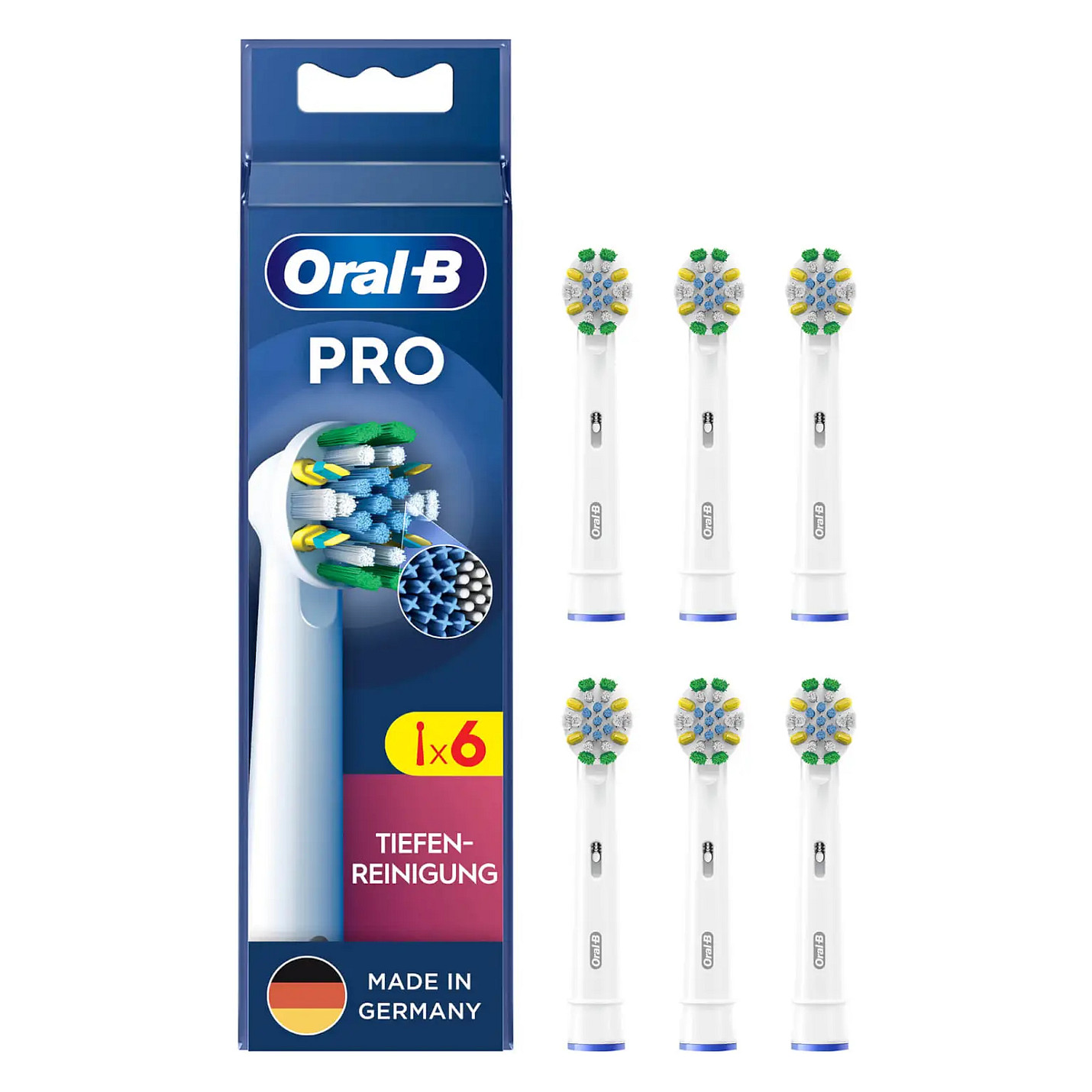 Oral-B AufsteckbÃ¼rsten Tiefenreinigung 6-Pack