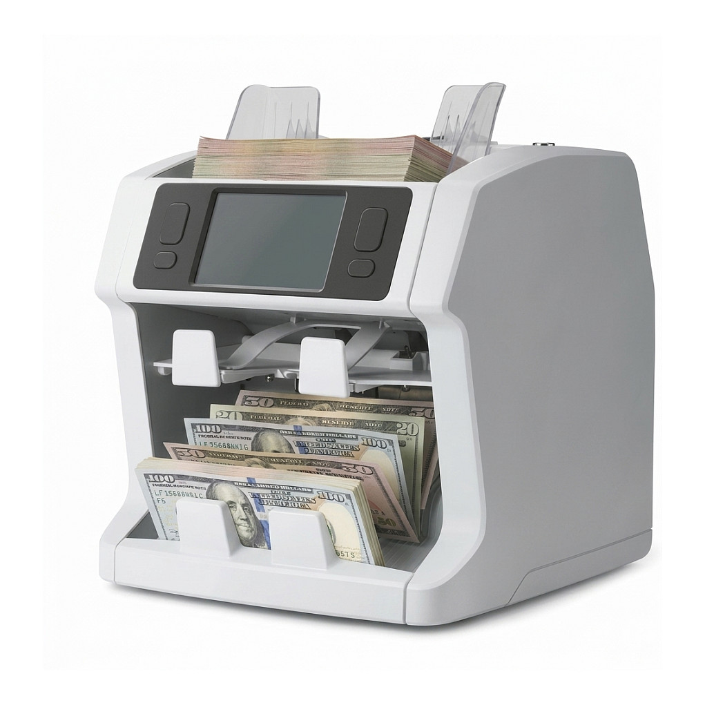 Safescan 2995-SC BanknotenzÃ¤hler 2xFÃ¤cher, 7-fache PrÃ¼fung-0