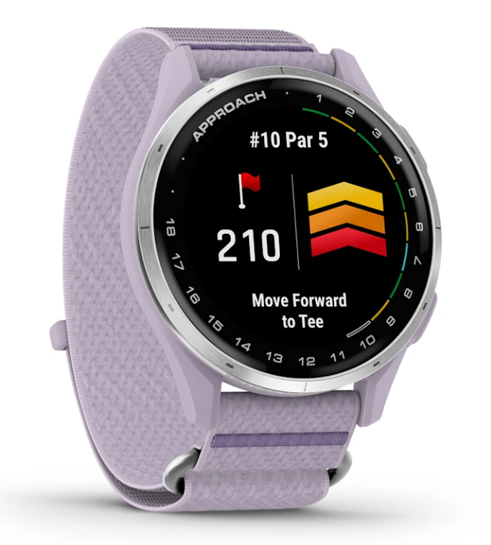 Pametni sat GARMIN Approach J1 (1,2" AMOLED, GPS, 5 ATM, ljubičasta boja)-2