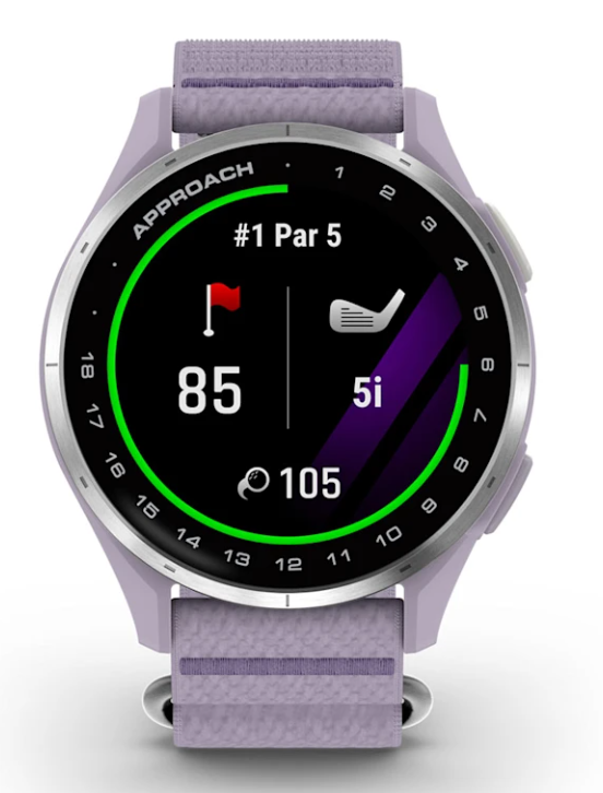 Pametni sat GARMIN Approach J1 (1,2" AMOLED, GPS, 5 ATM, ljubičasta boja)-3