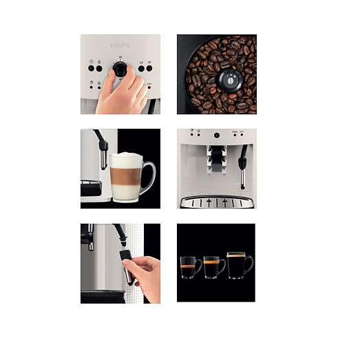 Krups Kaffeemaschine mit Cappuccinatore EA 8105-2