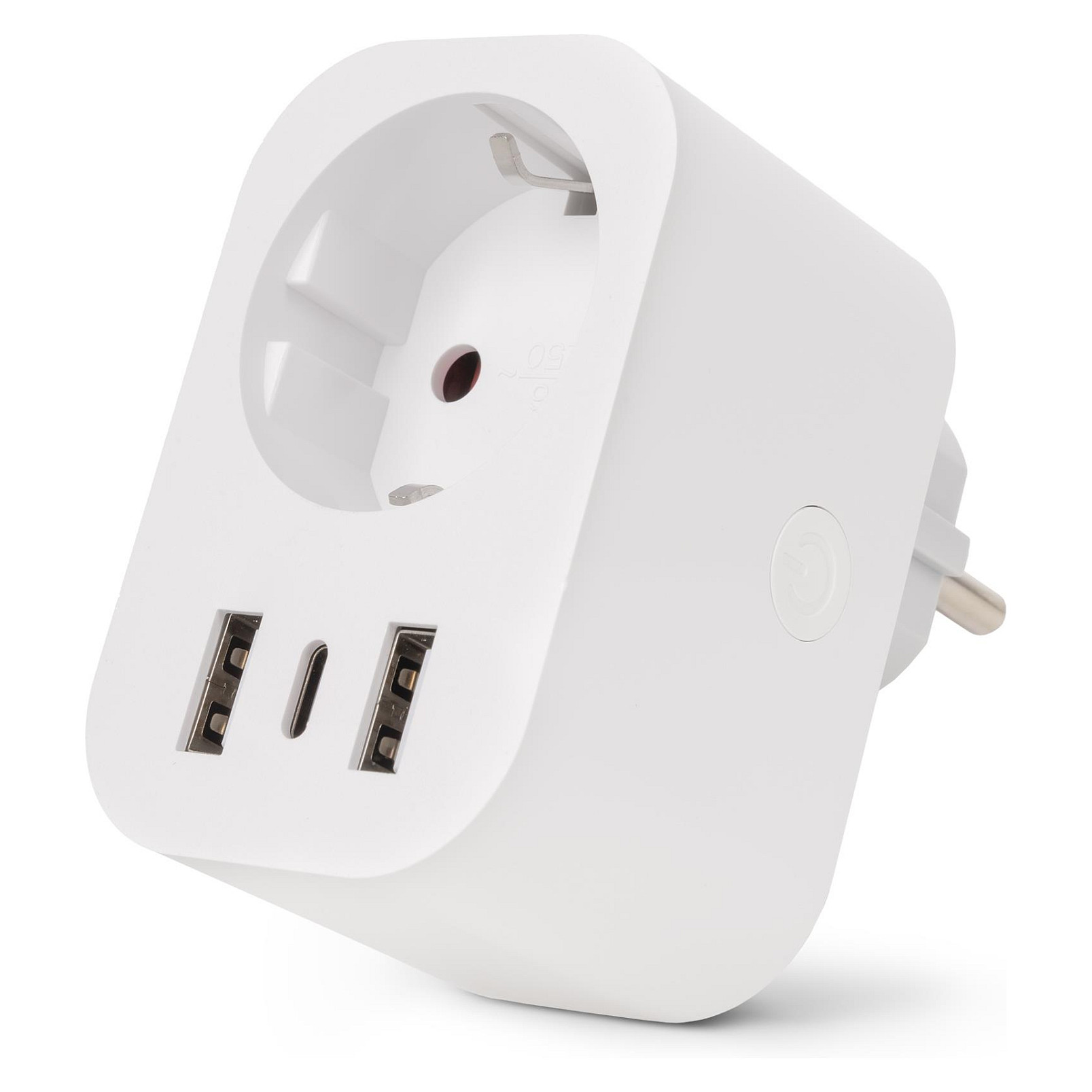 Pametna utičnica ENTAC Wi-Fi s 2x USB-A i 1x USB-C priključkom-0