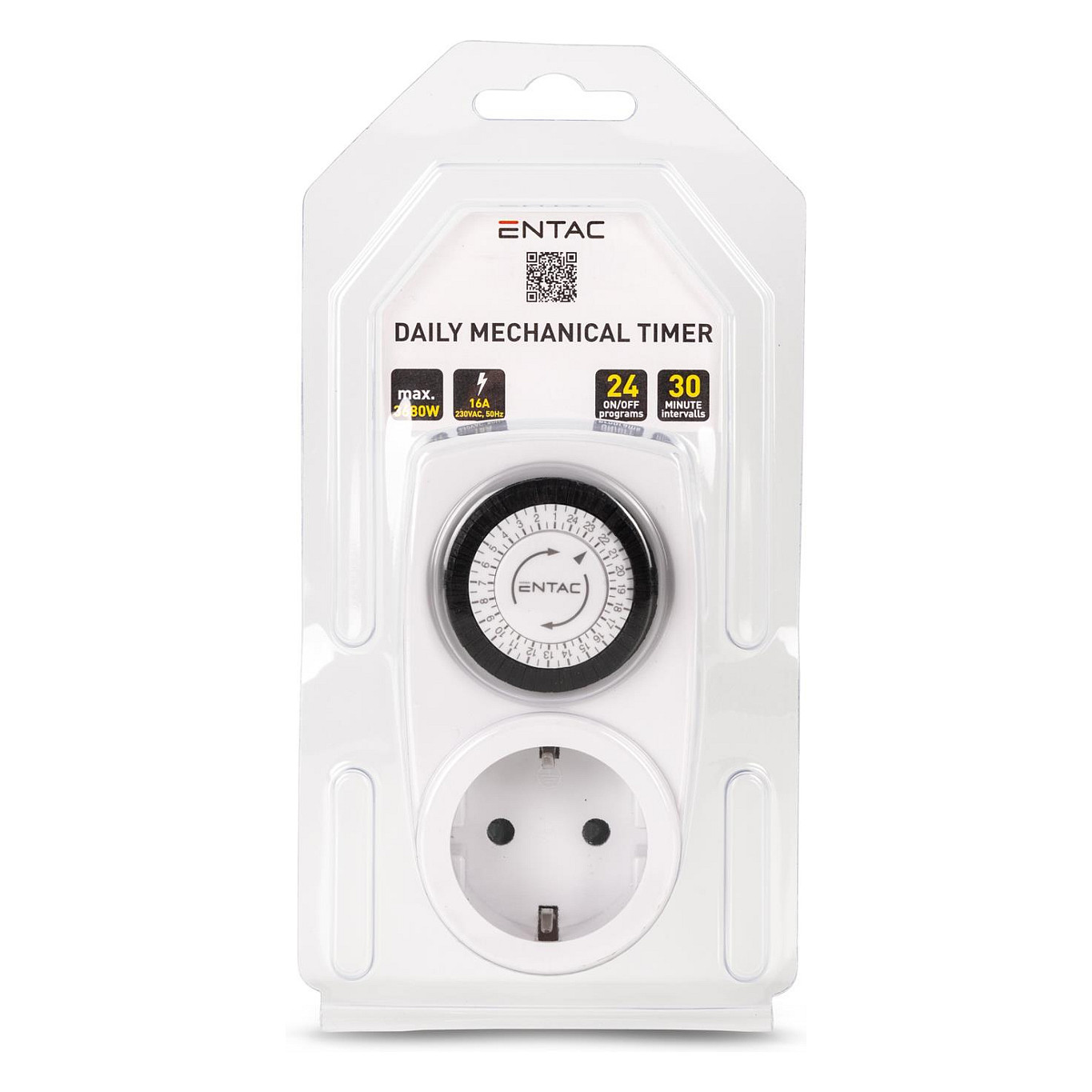 Mehanički timer ENTAC Mini 24h-1