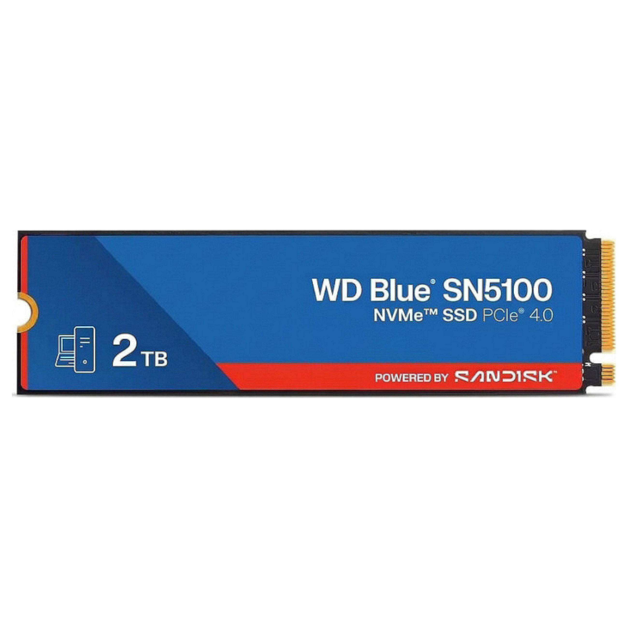 SSD disk SANDISK WD Blue SN5100 2TB (NVMe PCIe Gen4, M.2 2280)