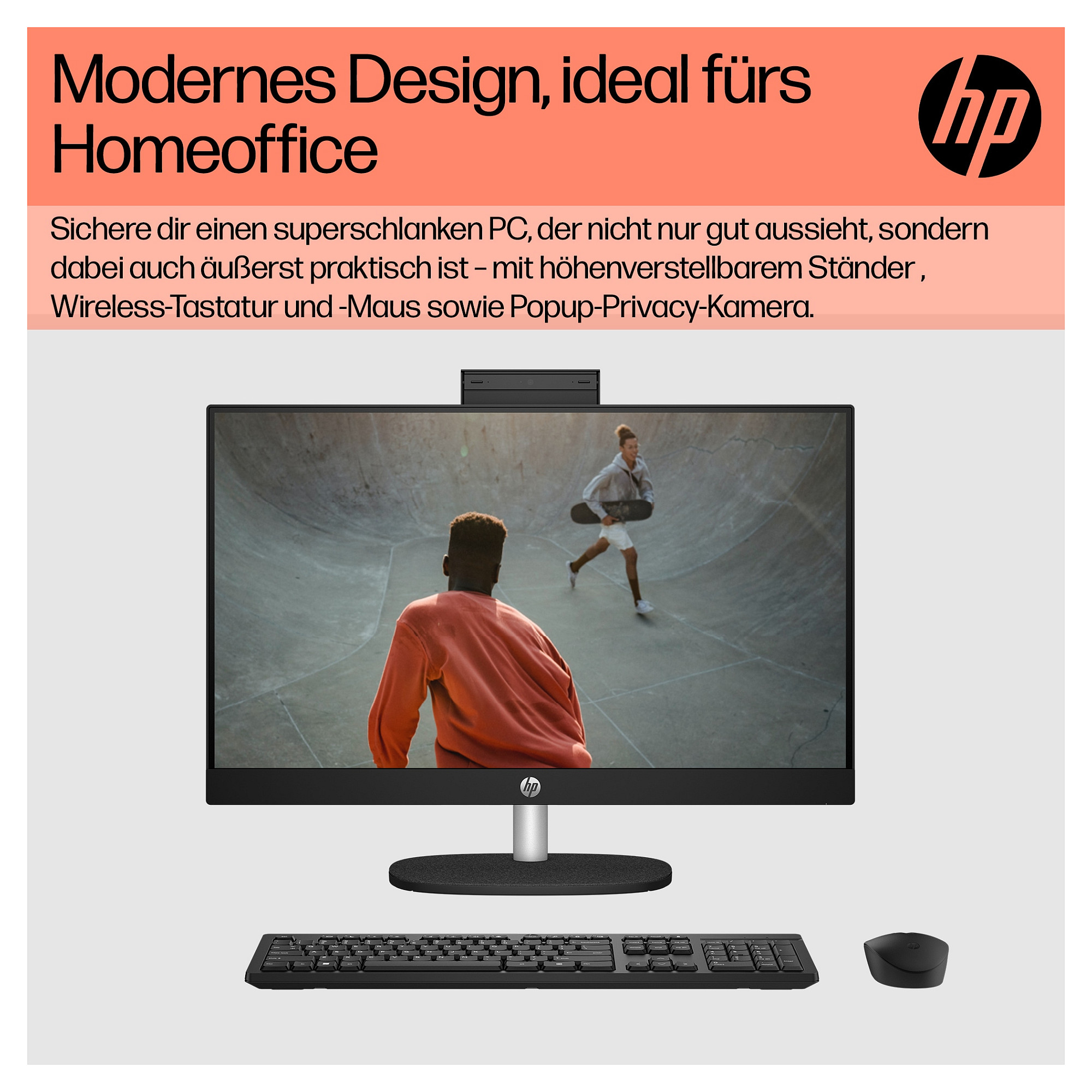 AIO računalo HP All-in-One 24-cr0109ng (23.8" IPS, Full HD, AMD Ryzen 5 7520U, 16GB RAM, 512GB SSD, AMD Radeon 610M, Windows 11 Home, bijela)-11