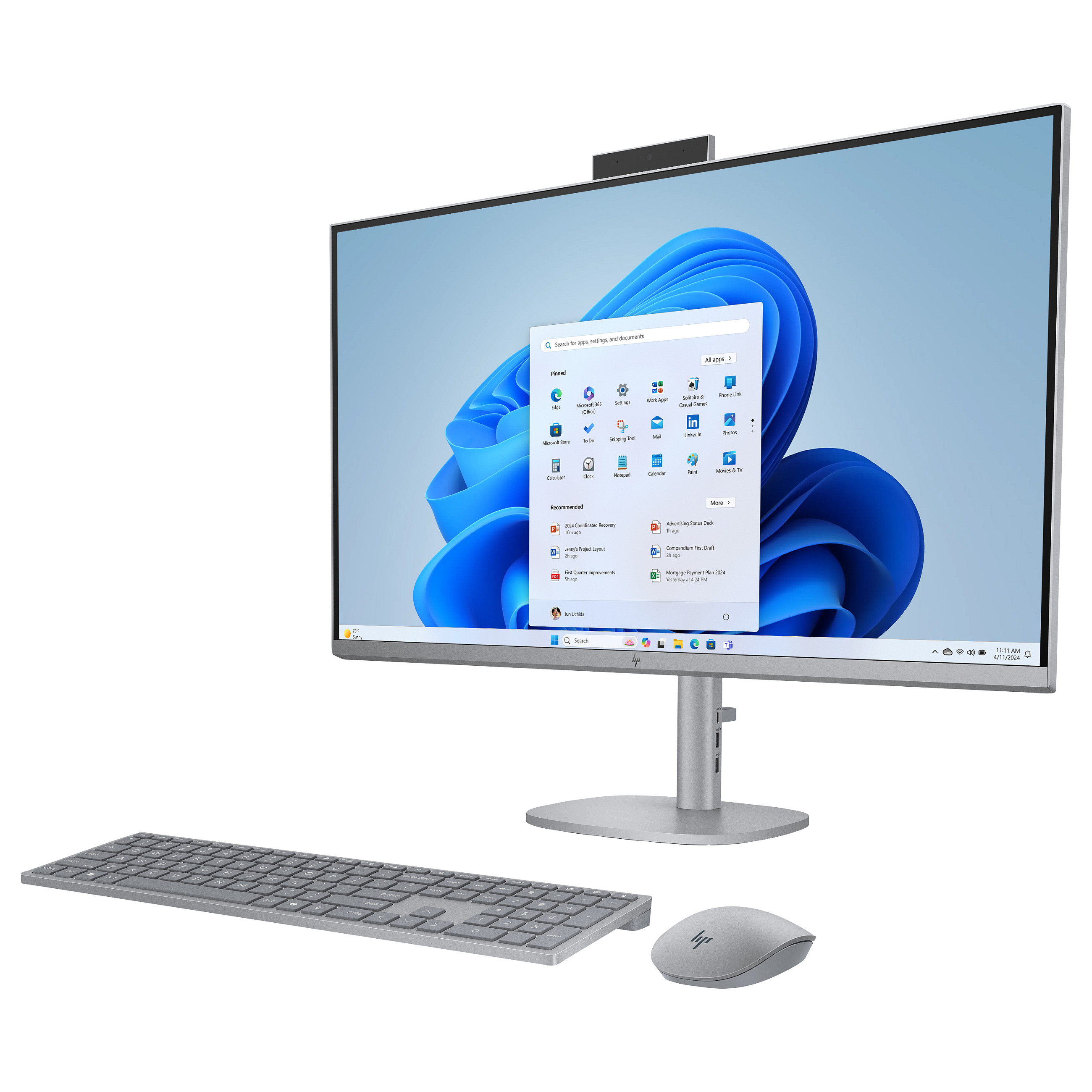 AIO računalo HP OmniStudio X 32-c0170ng (31.5" IPS, 4K UHD, Intel Core Ultra 7 155H, 32GB RAM, 1TB SSD, Intel Arc Graphics, Windows 11 Home, srebrno)-23