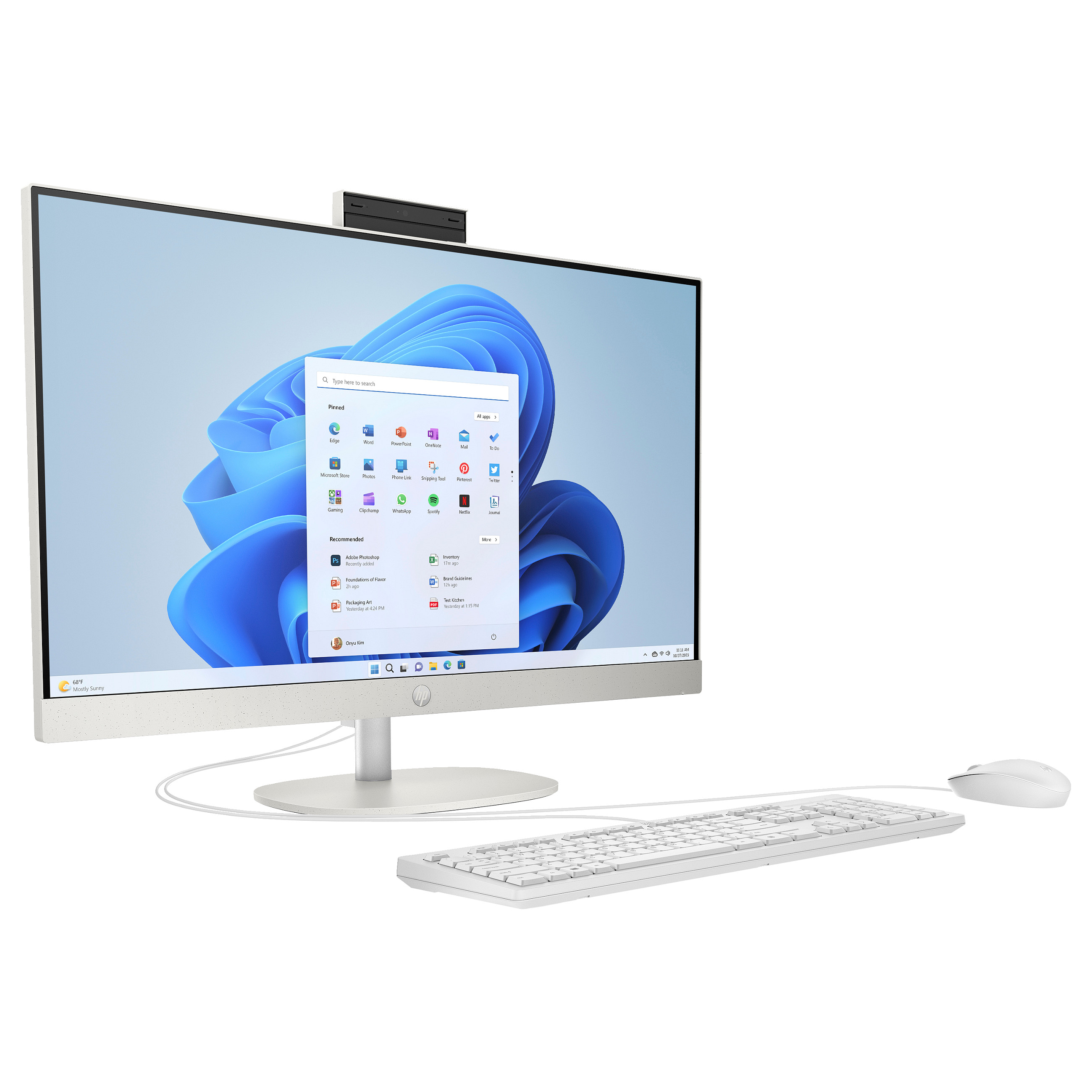 AIO HP All-in-One PC 27-cr0104ng RYZ7 7730U/16GB/1TBSSD/W11 Home-1