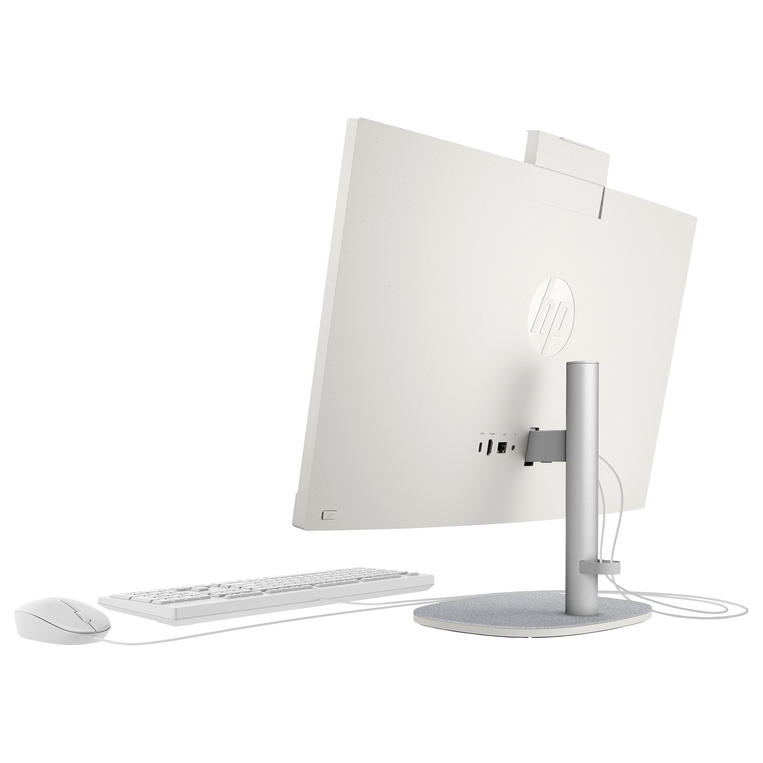 AIO računalo HP All-in-One 24-cr0241ng (23.8", IPS, Full HD, Intel Core i3-N300, 8GB RAM, 512GB SSD, Intel UHD Graphics, Windows 11 Home, touchscreen, bijela)-2