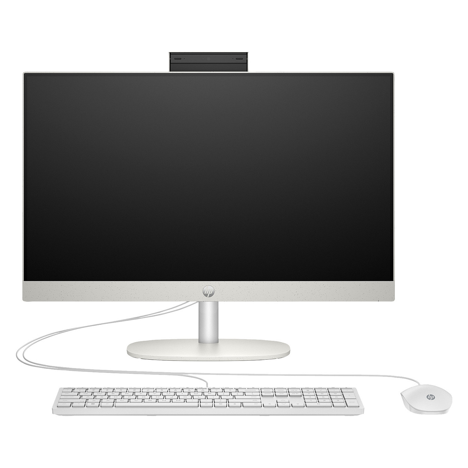 AIO računalo HP 24-cr0110ng (23.8" IPS, Full HD, AMD Ryzen 3 7320U, 8GB, 512GB SSD, AMD Radeon Graphics, FreeDOS, bijelo)-0