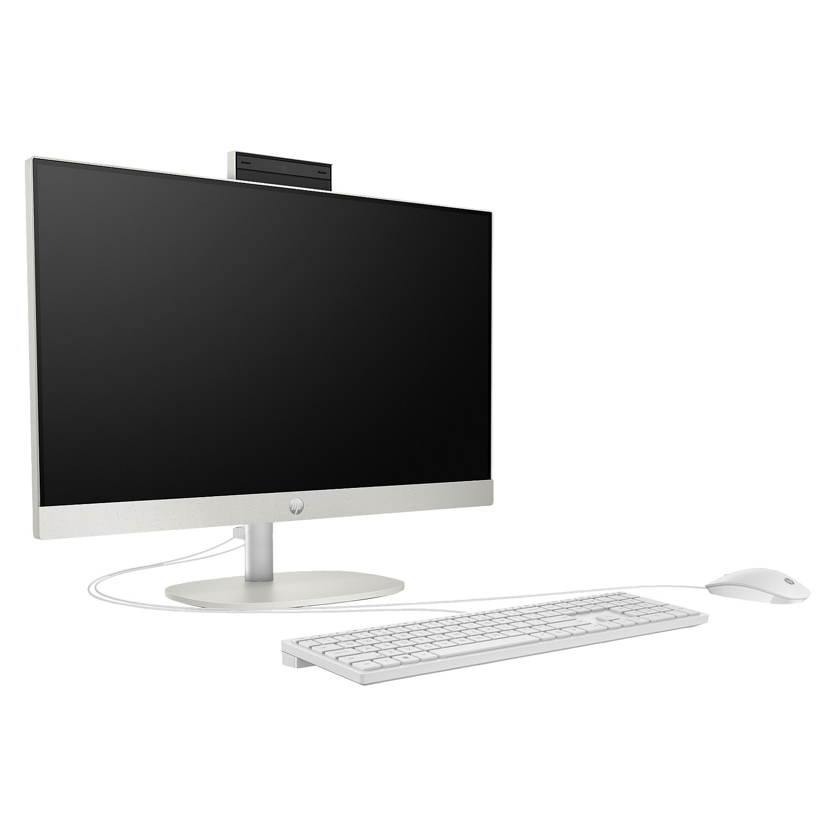 AIO računalo HP 24-cr0110ng (23.8" IPS, Full HD, AMD Ryzen 3 7320U, 8GB, 512GB SSD, AMD Radeon Graphics, FreeDOS, bijelo)-1