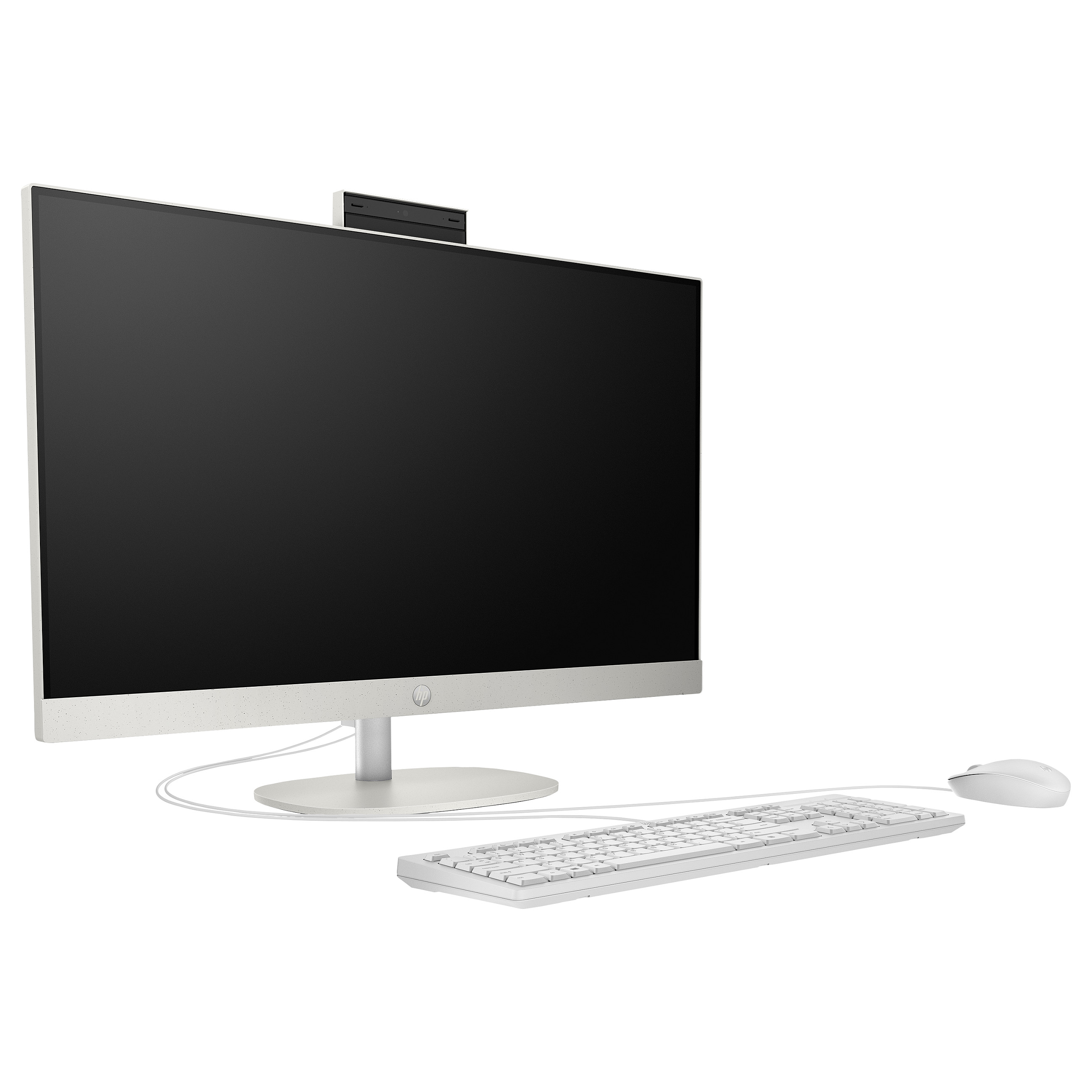 AIO računalo HP 27-cr0107ng (27" IPS FHD, Intel Core i3-1315U, 8GB RAM, 512GB SSD, Intel UHD Graphics, FreeDOS, bijelo)-1