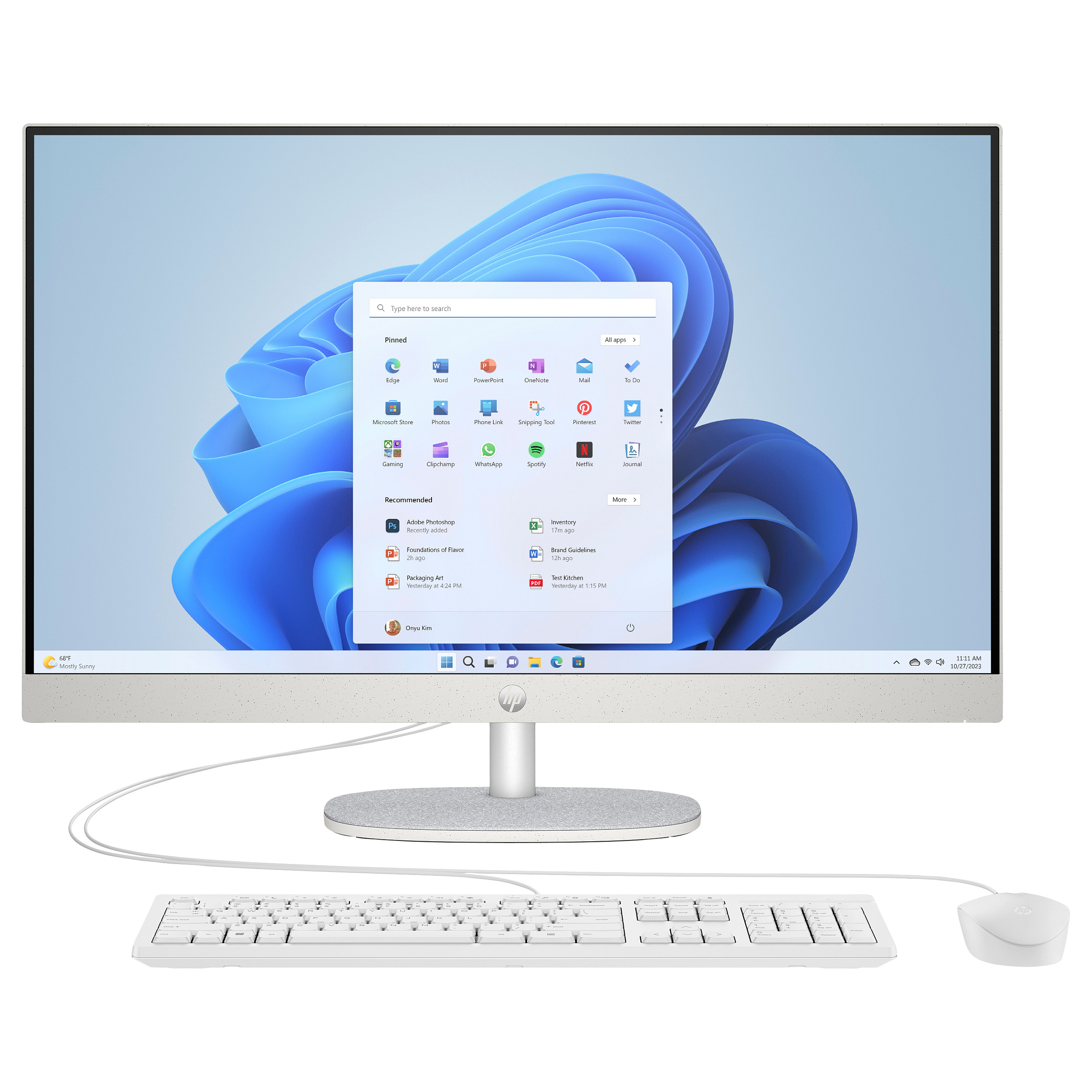 AIO HP All-in-One PC 27-cr0113ng 27 i3-1315U/16GB/512SSD/W11 Home