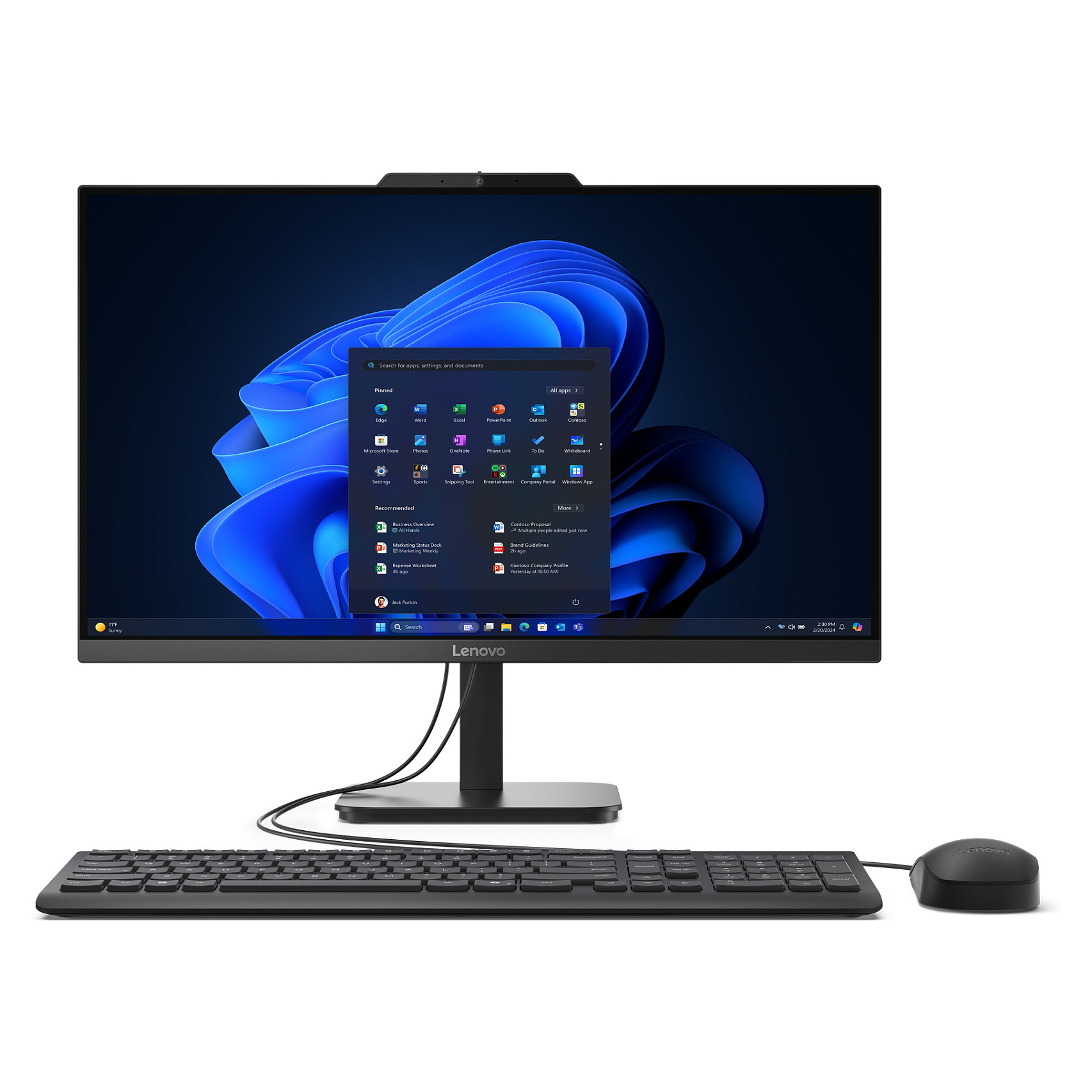 AIO Lenovo ThinkCentre V100 23,8 N100/16GB/512SSD/W11 Pro-0