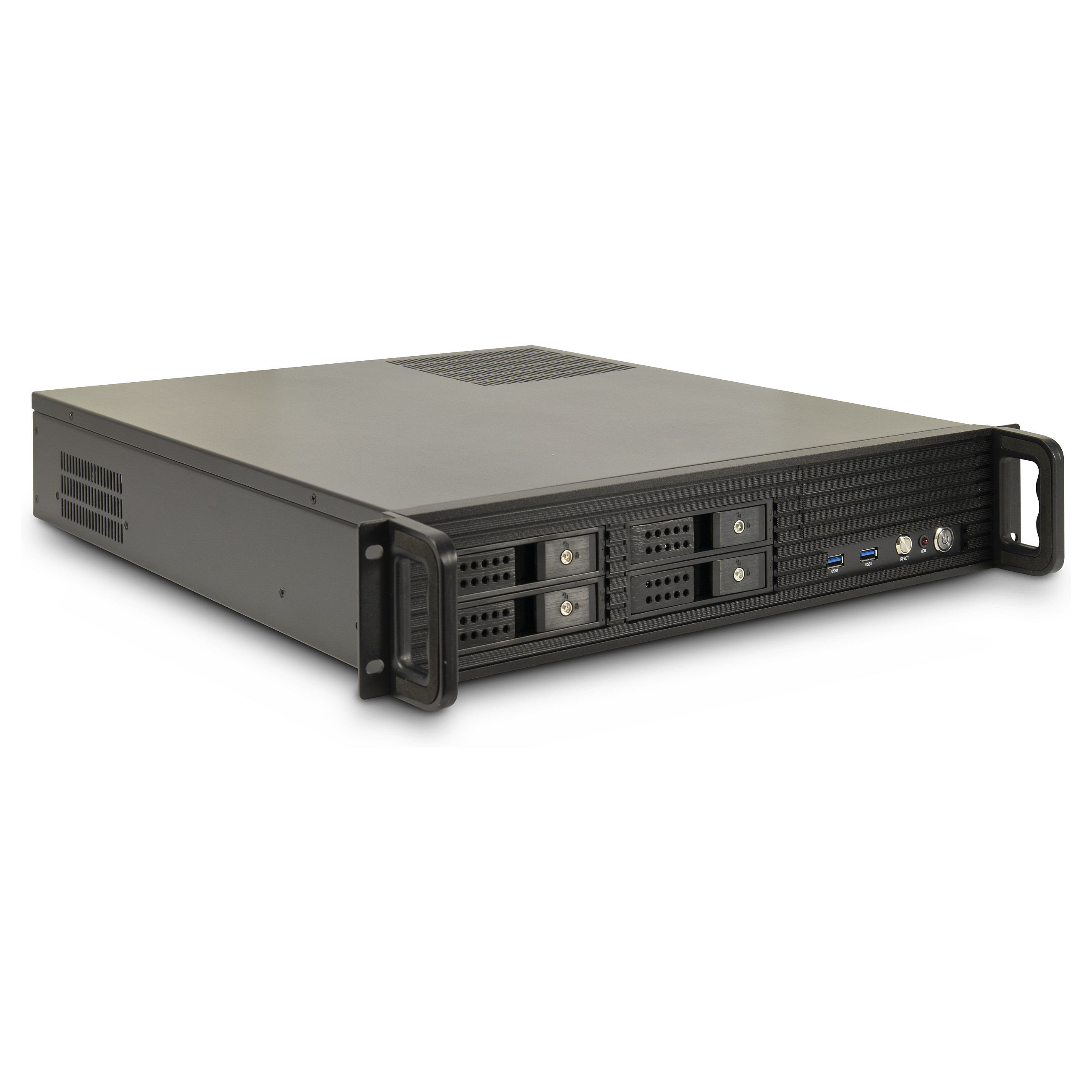 Inter-Tech IPC 2U-2504 (schwarz, 2 Hheneinheiten)-0